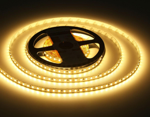 Светодиодная лента Ambrella Light 10W/m 120LED/m 2835SMD теплый белый 5M GS3101 фото 8