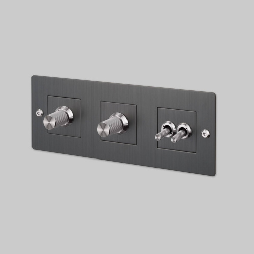 Тумблер Toggle Switch Linear steel фото 3