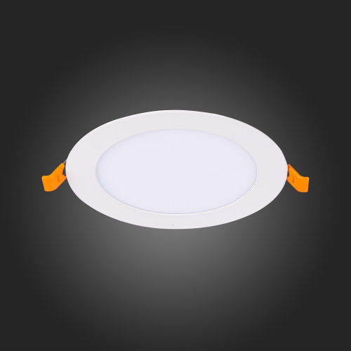 ST209.538.09 Св-к встр. Белый LED 1*9W 3000K 585Lm Ra80 110° IP20 D145xH8 90-265V Встраиваемые светильники фото 6