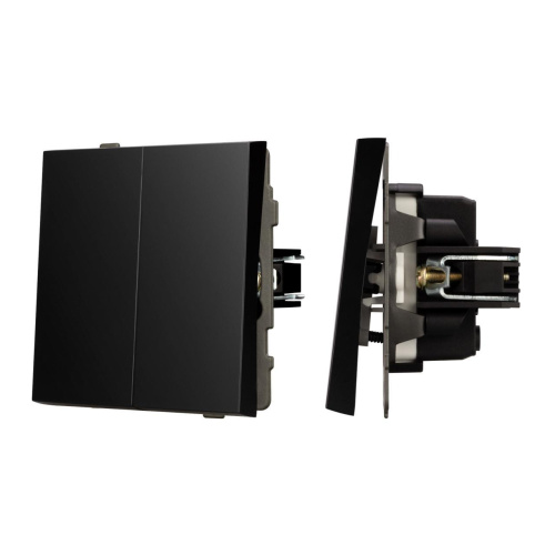 Механизм выключателя управления шторами SWT-TENDO-MKR2-PL-BK (230V, 10A) Arlight 054139 Механизм выключателя управления шторами SWT-TENDO-MKR2-PL-BK (230V, 10A) Arlight 054139