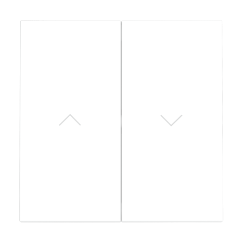 Клавиши для выключателя жалюзи, S70 (белый матовый) Voltum VLS002502 Клавиши для выключателя жалюзи, S70 (белый матовый) Voltum VLS002502