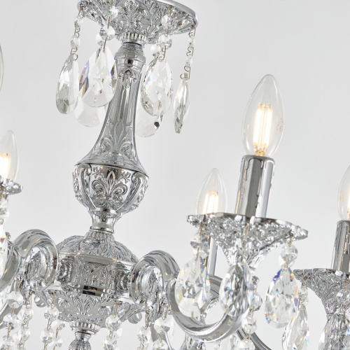 Люстра с хрустальными подвесками AL78101/6/175 A Ni Bohemia Ivele Crystal (Богемия Ивеле Кристалл) фото 2 Люстра с хрустальными подвесками AL78101/6/175 A Ni Bohemia Ivele Crystal (Богемия Ивеле Кристалл) фото 2