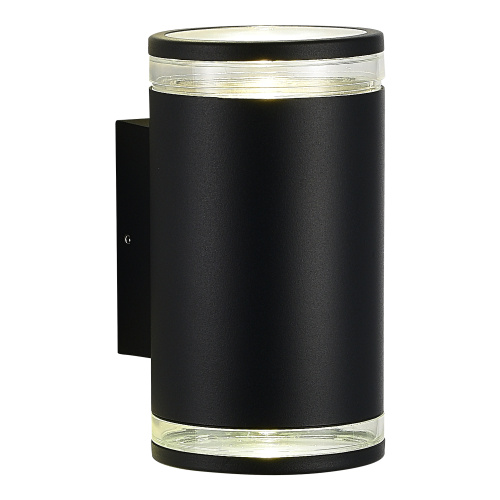 SL9009.401.02 Светильник уличный настенный ST-Luce черный/белый GU10 2*50W TUBO фото 3 SL9009.401.02 Светильник уличный настенный ST-Luce черный/белый GU10 2*50W TUBO фото 3