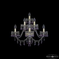 Бра хрустальные 1410B/3+2+1/240/XL G V7010 Bohemia Ivele Crystal (Богемия Ивеле Кристалл)