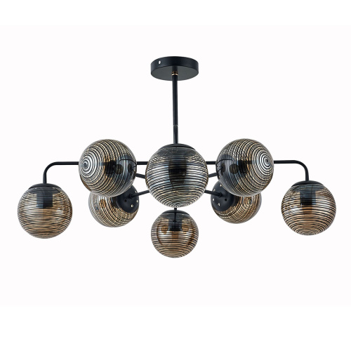 Светильник на штанге Escada 646/8P E27*60W Black