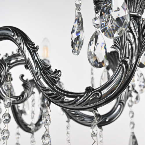 Люстра с хрустальными подвесками AL79101/8/250 B NB Bohemia Ivele Crystal (Богемия Ивеле Кристалл) фото 8