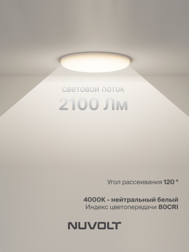 Встраиваемый светильник NUVOLT LDL-017W фото 26