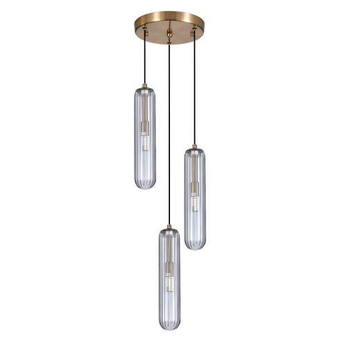Подвесной светильник 160001/3P G9*5W Brass фото 2