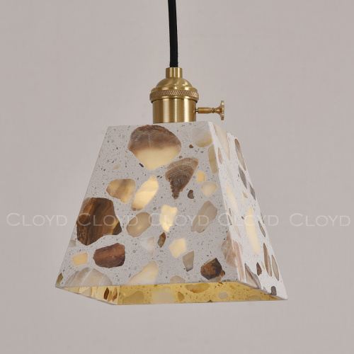 Подвесной светильник Cloyd MATERIA P1 / pyramid - латунь (арт.12182) фото 4