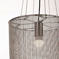 Подвесной светильник Cloyd ONASSIS P1 / Ø28 см - никель сатин (арт.11476)