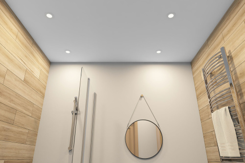 DK3101-WH Встраиваемый влагозащищенный светильник, IP65, до 10 Вт, LED, GU5,3, белый фото 12