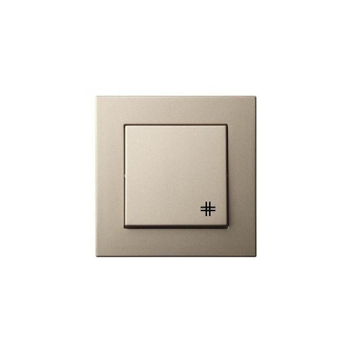 Переключатель перекрестный Liregus Epsilon шампань 28-305 Переключатель перекрестный Liregus Epsilon шампань 28-305