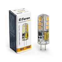Лампа светодиодная Feron LB-422 G4 3W 12V  2700K