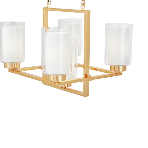 Подвесной светильник Lumina Deco Lino LDP 1239-5 F.GD фото 3