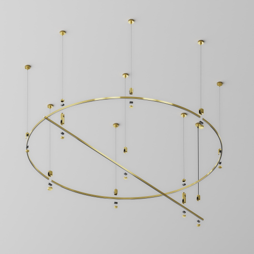 Шинопровод накладной/подвесной Technical TRX154-2SR-D1500-BS фото 4