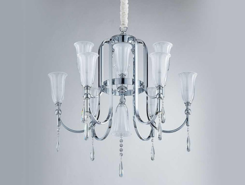 Подвесная люстра Newport Sofia 4806+4/C chrome М0068413 Подвесная люстра Newport Sofia 4806+4/C chrome М0068413