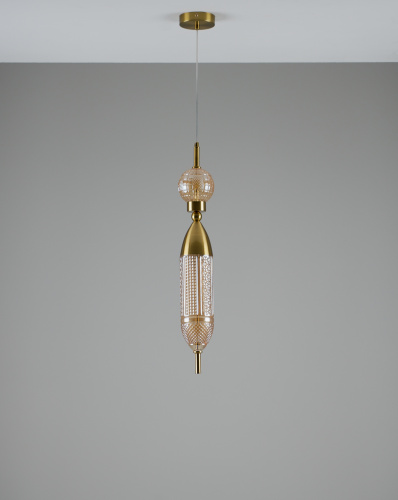 Светильник подвесной светодиодный Moderli V10915-PL Candle фото 2