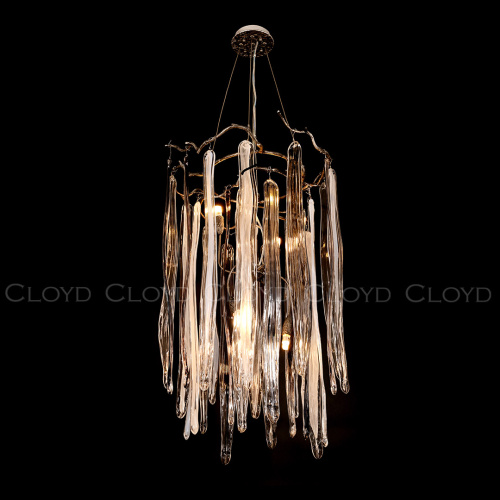 Люстра Cloyd SULAWESI C6 / Ø52 см - серебро темн. (арт.11433)