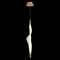 SL6109.213.01 Светильник подвесной ST-Luce Золотистый/Белый LED 1*25W 3000K ALBA