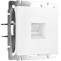 Розетка Ethernet RJ-45 cat. 6A экранированная (белый матовый) W5120001