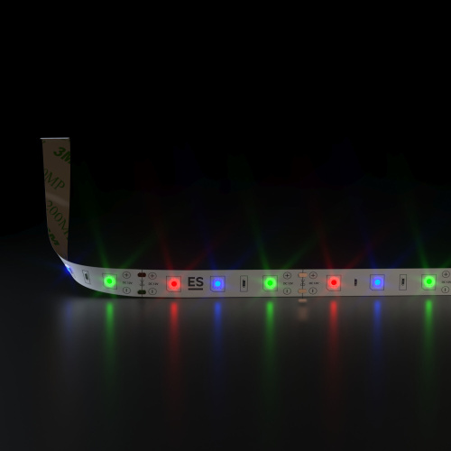 Светодиодная лента 12 В 4,8 Вт/м 60 Led/м 2835 IP20, RGB, 5 м Лента светодиодная 12V 4,8W 60Led 2835 IP20 RGB, 5м фото 2