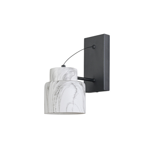 Настенный светильник Escada 1173/1A E27*60W Black/Marble white фото 2