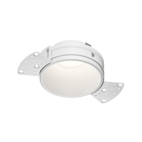 Встраиваемый светильник для ГКЛ SPOT HIDE, до 15 Вт LED, GU10, IP20, алюминий, белый фото 6