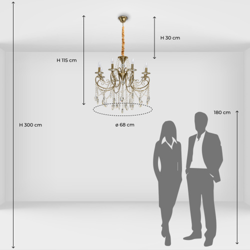 Люстра MW-Light Селена фото 7