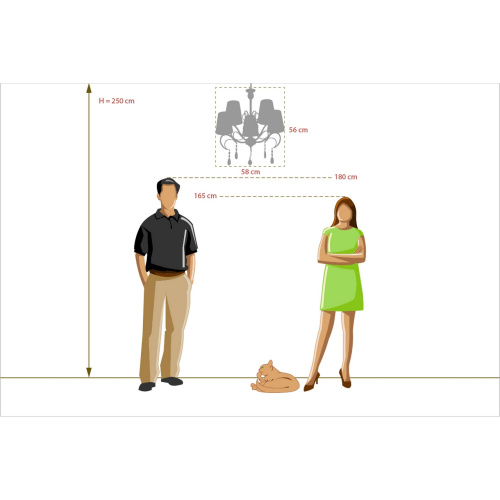 Люстра подвесная De City Виталина 448011005 фото 7