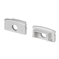 Заглушка LINE-1708 SILVER с отверстием Arlight 054381