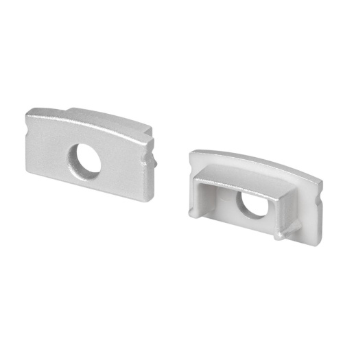 Заглушка LINE-1708 SILVER с отверстием Arlight 054381