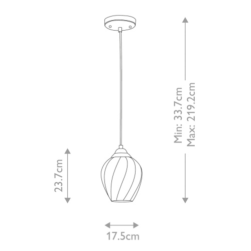 Подвесной светильник  Elstead Lighting, Арт. TIBER-P-CLEAR фото 6