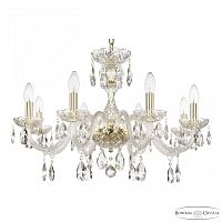 Люстра хрустальная 117/8/240 G Bohemia Ivele Crystal (Богемия Ивеле Кристалл)
