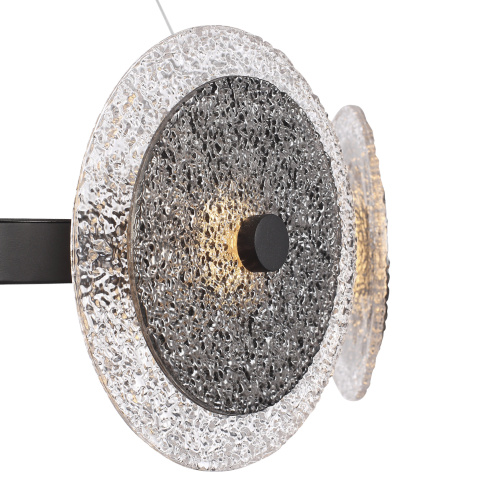 SL6142.443.01 Светильник подвесной ST-Luce черный/дымчатый LED 1*44W 4000K ALUMNO фото 3