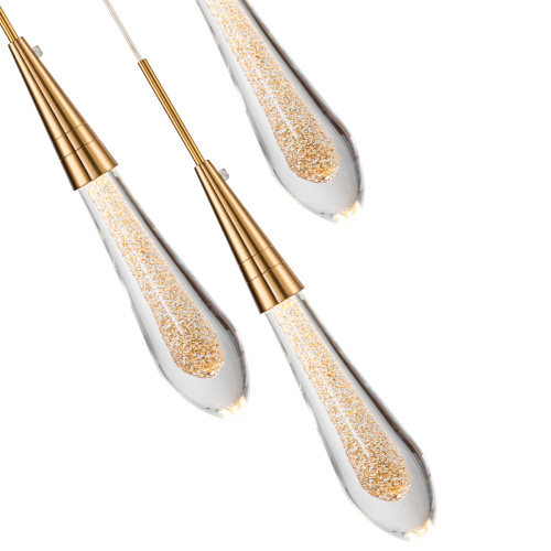 Подвесной светильник DZ1018P-3 brass фото 2