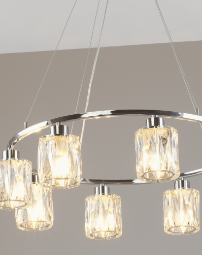 Люстра подвесная Moderli V11708-8P Prismique фото 4 Люстра подвесная Moderli V11708-8P Prismique фото 4