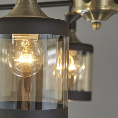 Потолочный светильник Escada 599/5P E27*60W Antique brass/Black фото 4