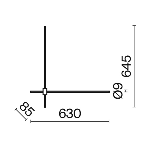 Настенный светильник (бра) Technical C070WL-L12GB3K фото 7