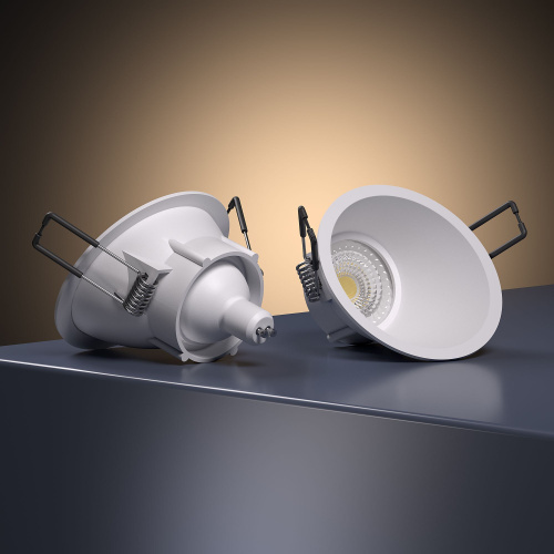 Светильник встраиваемый Side GU10 белый 25059/01 фото 5