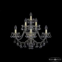 Бра хрустальные 1409B/3+2+1/240/XL G