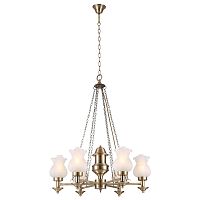 Подвесной светильник Escada Fontana 5085/6 E27*60W Antique Brass