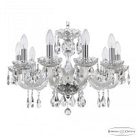 Люстра хрустальная 117/10/195 Ni Bohemia Ivele Crystal (Богемия Ивеле Кристалл)