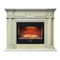 Каминокомплект WAGNER/ВАГНЕР Айс кашемир с серебряной патиной с очагом Электроочаг FIRESTAR/ФАЕРСТАР 33