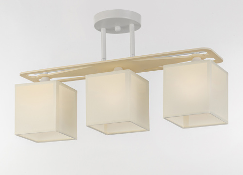 Потолочный светильник Escada 1117/3PL E27*60W Chrome/White фото 3