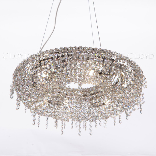 Люстра Cloyd HAYAO C6 / Ø50 см - хром (арт.10939)