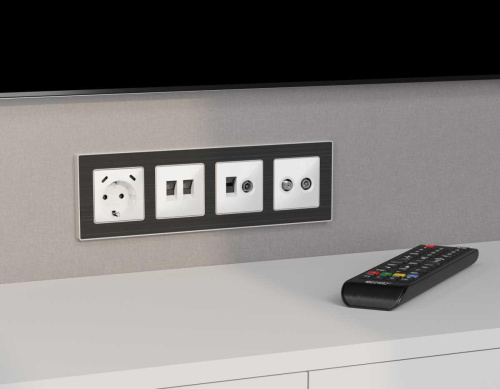 Лицевая панель AMBRELLA VOLT ALFA AP1125