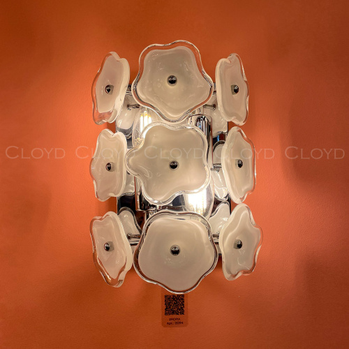 Бра Cloyd EFIOPIA W2 / выс. 28 см - хром (арт.20394) фото 3