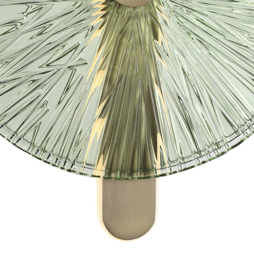 SL6141.323.01 Светильник подвесной ST-Luce бронза/зелёный LED 1*11W 4000K WASI фото 3