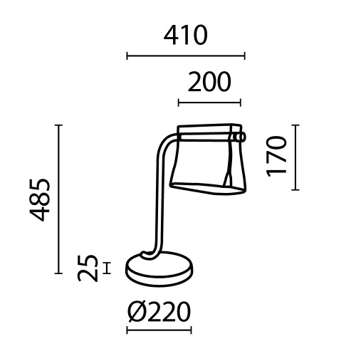Настольный светильник Maytoni MOD170TL-L8BS3K фото 10 Настольный светильник Maytoni MOD170TL-L8BS3K фото 10