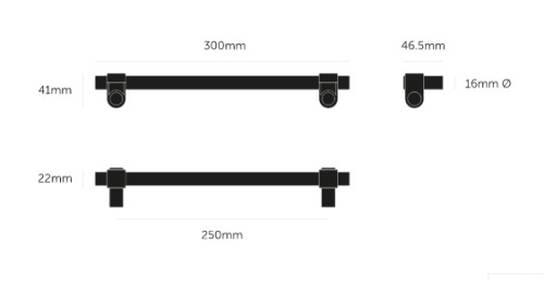 Ручка-скоба Pull Bar Cast Brass фото 6